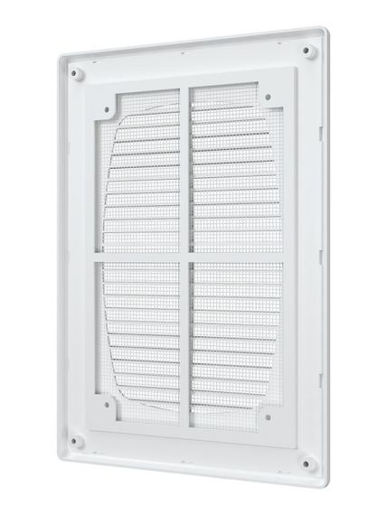 Решетка вентиляционная П сетка разъемная 185х255 пластик ERA