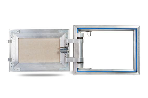 Люк под плитку усиленный Модерн 600х500 нажимной