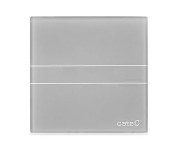 Накладной вентилятор Cata E 100 GST Silver (таймер)