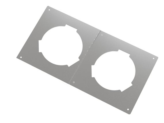 Provent MP 90x2 Монтажная панель на 2 выхода