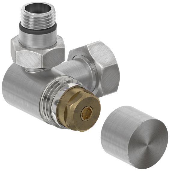 Вентиль Сунержа 3D левый под шестигранник (G 1/2&quot; НР х G 3/4&quot; НГ)