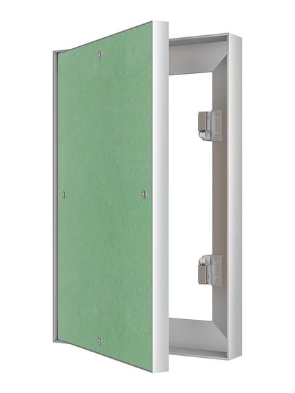 Люк ревизионный ЛПК 200х400 скрыт.монтаж алюминий EVECS