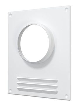 Площадка торцевая ПТМР фланец D110 решетка 196х236 окраш.сталь ERA