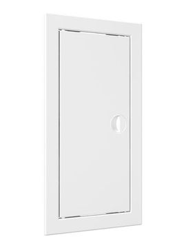 Люк ревизионный ЛР фланец 146х296 ручка 168х318 пластик EVECS