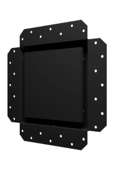 Решетка вентиляционная SGR 200х200 окраш. сталь Matt black ERA
