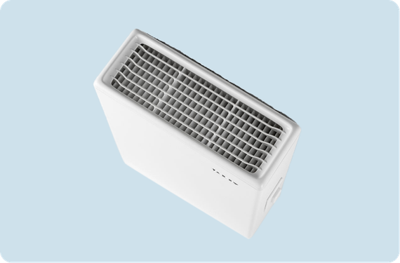 Приточный клапан VAKIO KIV New Space Gray