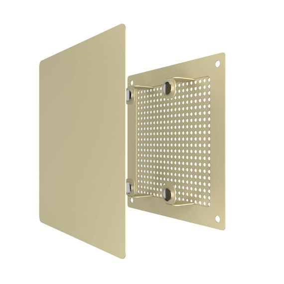 Решетка вентиляционная RVM сетка разъемная на магнитах 140х140 окрашсталь Beige ERA