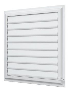 Решетка вентиляционная AIRVENT регулируемая жалюзи 452х483 пластик ERA