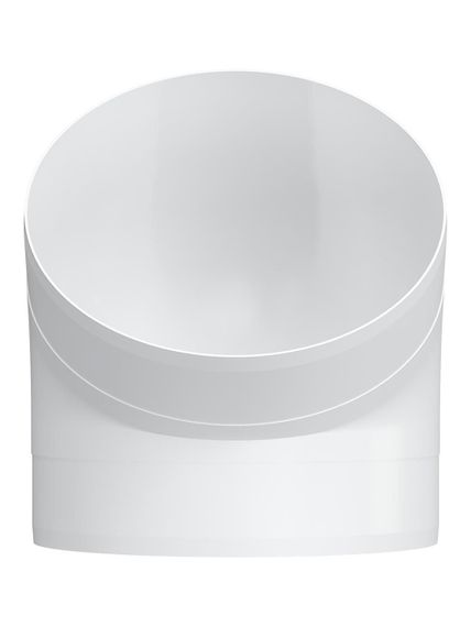 Колено ККП D160 45° пластик ERA