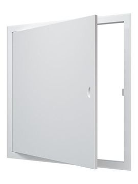 Люк ревизионный ЛТМ фланец 600х600 ручка магнит 660х660 окраш.сталь EVECS