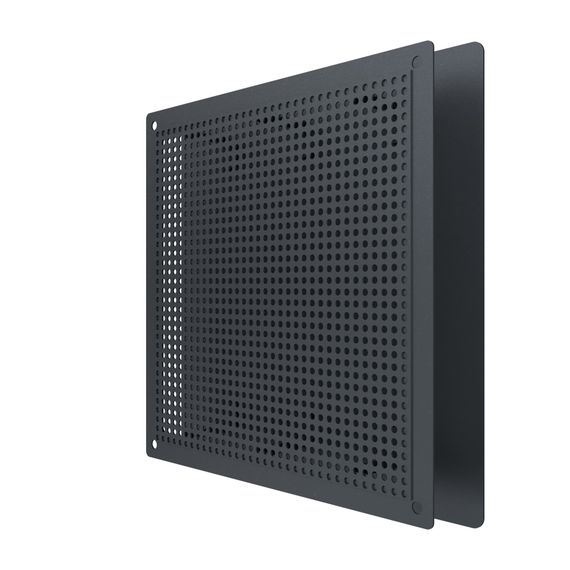 Решетка вентиляционная RVM сетка разъемная на магнитах 170х170 окрашсталь Gray ERA