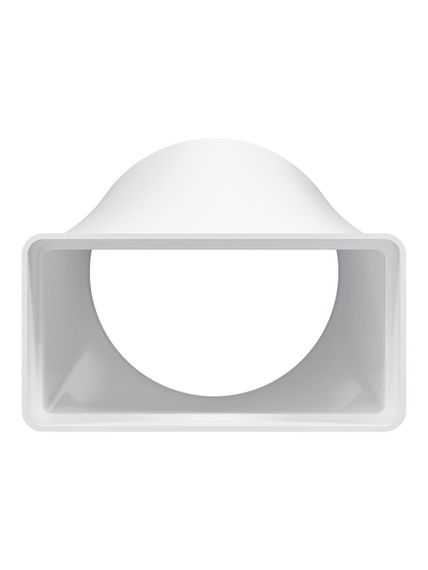 Переходник СПКП D100 эксцентриковый 120х60 пластик ERA