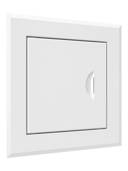 Люк ревизионный ЛТМп фланец 150х150 ручка магнит 210х210 окраш.сталь EVECS