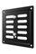 Решетка вентиляционная MER регулируемая 100x100 окраш.сталь Black ERA