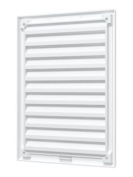 Решетка вентиляционная RZN сетка разъемная 150х200 пластик ERA