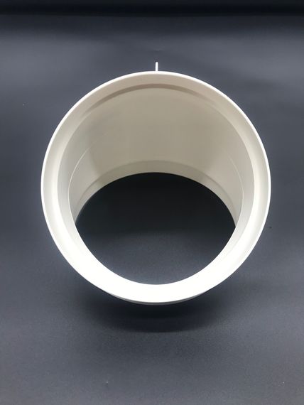 Колено 45 градусов 150 мм пластиковое