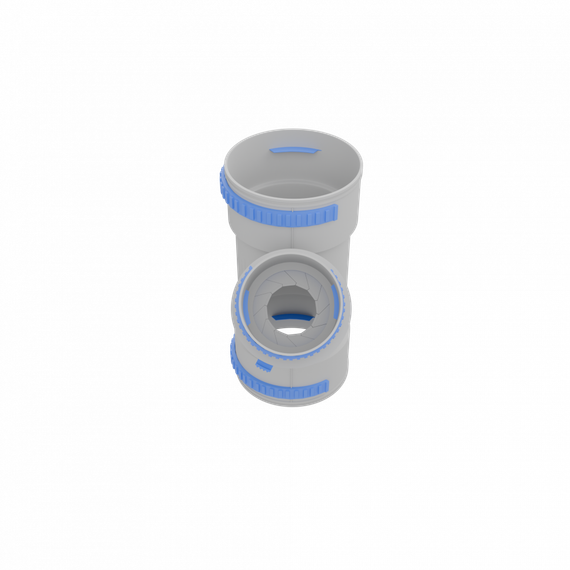 Тройник косой FL110-FLD75-TR