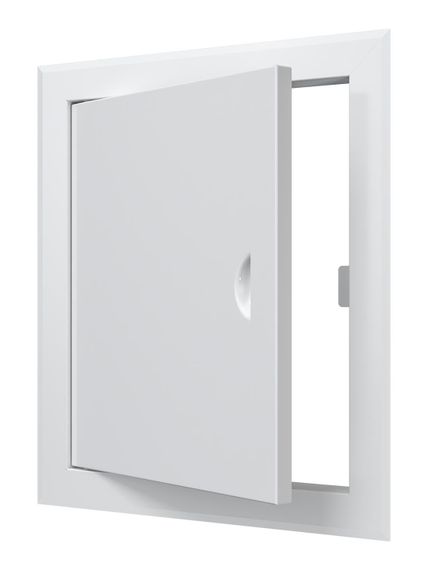 Люк ревизионный ЛТМп фланец 250х300 ручка магнит 310х360 окраш.сталь EVECS