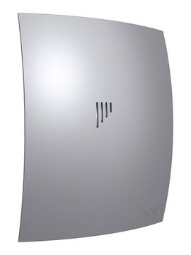 Вентилятор накладной BREEZE D100 обратный клапан Gray metal DICITI