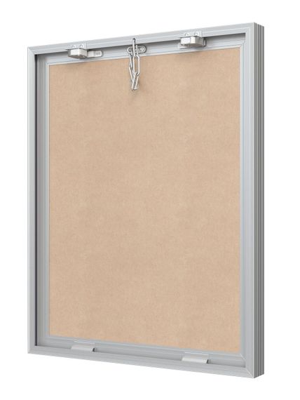 Люк ревизионный D Ceramo Base 400х500 скрытый монтаж съемный алюминий EVECS