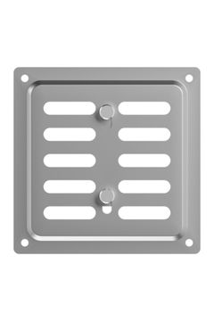 Решетка вентиляционная MER регулируемая 100x100 оцинк.сталь ERA