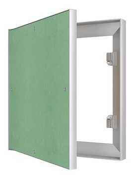 Люк ревизионный ЛПК 300х300 скрыт.монтаж алюминий EVECS