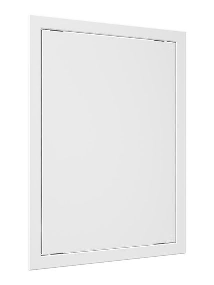 Люк ревизионный AD фланец 296х396 нажимной 318х418 пластик AURAMAX