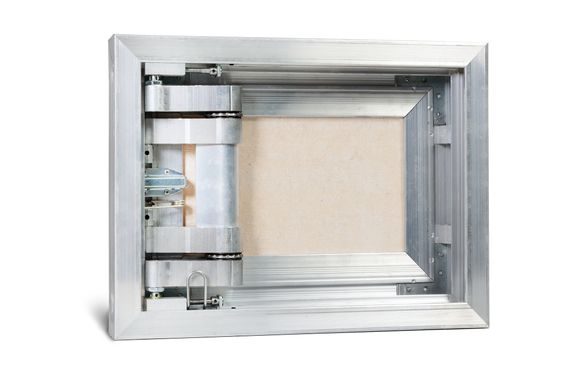 Люк под плитку усиленный Модерн 600х300 нажимной