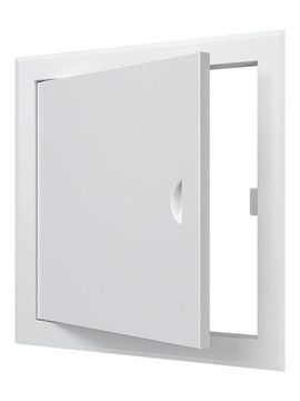 Люк ревизионный ЛТМ фланец 300х300 ручка магнит 360х360 окраш.сталь EVECS