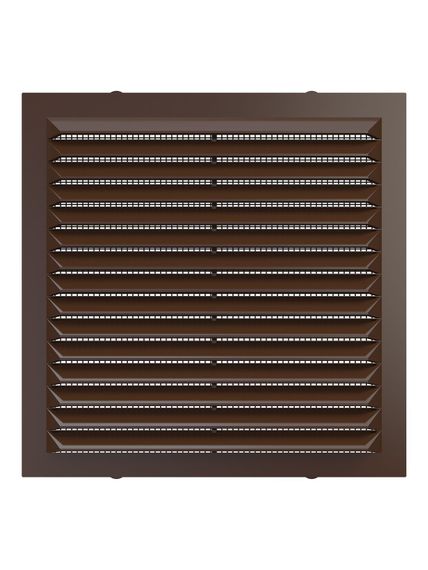 Решетка вентиляционная С сетка 138х138 пластик Brown ERA