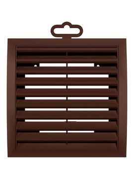 Решетка вентиляционная РРН разъемная 150х150 ASA Brown ERA