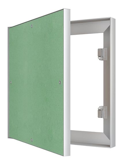 Люк ревизионный ЛПК 300х300 скрыт.монтаж алюминий EVECS