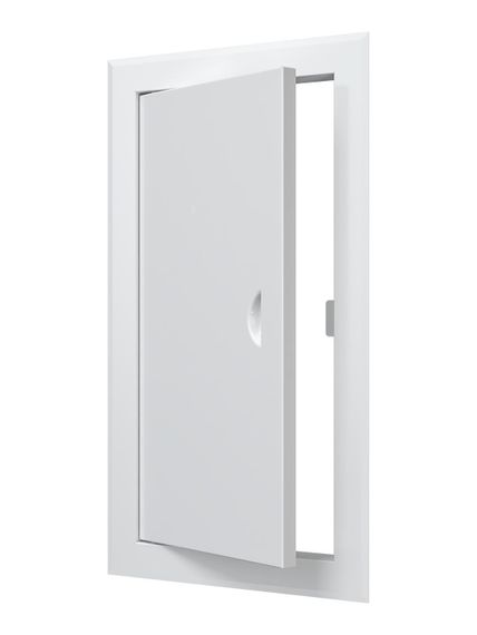 Люк ревизионный ЛТМп фланец 200х400 ручка магнит 260х460 окраш.сталь EVECS