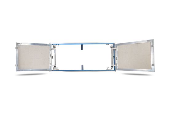 Люк под плитку двухдверный Модерн Мини 900х300 мм