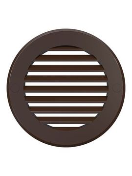 Решетка вентиляционная РКН фланец D100 D136 ASA Brown ERA
