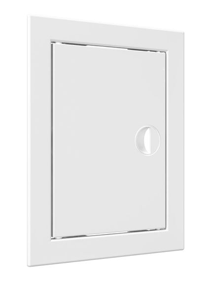 Люк ревизионный ЛР фланец 146х196 ручка 168х218 пластик EVECS