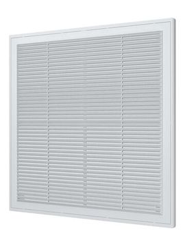 Решетка вентиляционная Р сетка разъемная 400х400 пластик ERA