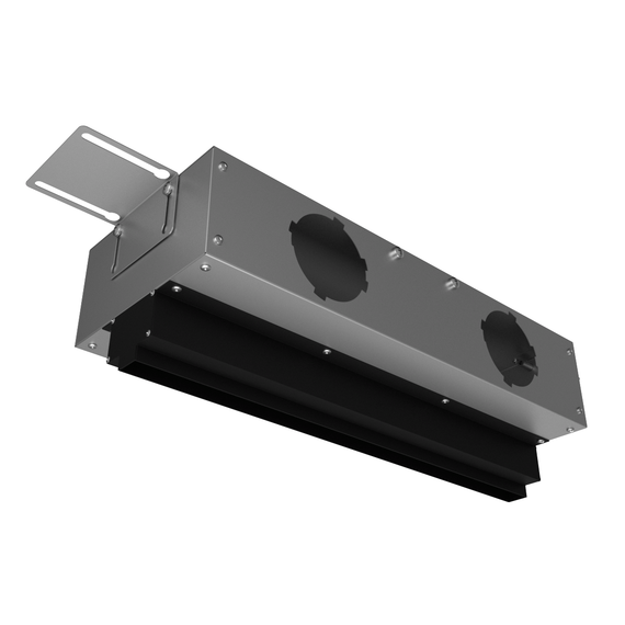 Provent VPNDG 500х25/90×2 щелевой диффузор для гипсокартона с КСД на 2 выхода