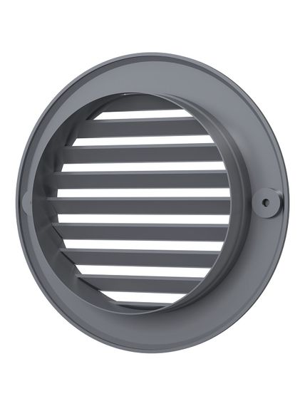 Решетка вентиляционная РКН фланец D100 D136 ASA Gray ERA