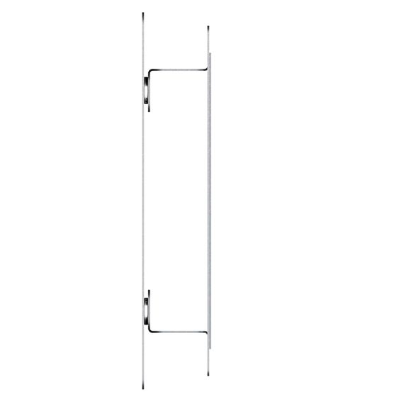 Решетка вентиляционная RVM сетка разъемная на магнитах 140х140 окрашсталь Gray ERA