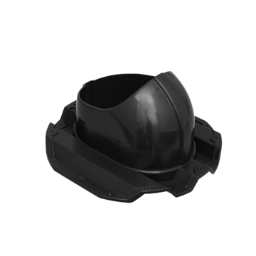 Проходной элемент для кровли PROF-21, черный RAL 9005, серия Static