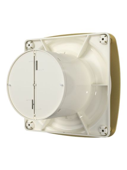 Вентилятор накладной RIO D125 обратный клапан Сhampagne DICITI