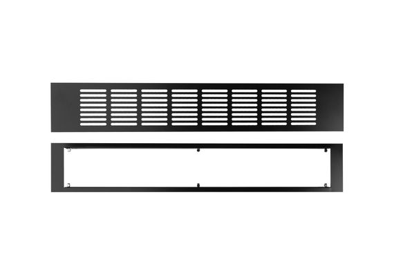 Решетка на магнитах Визионер МВМС-М 800х80 мм Черная матовая