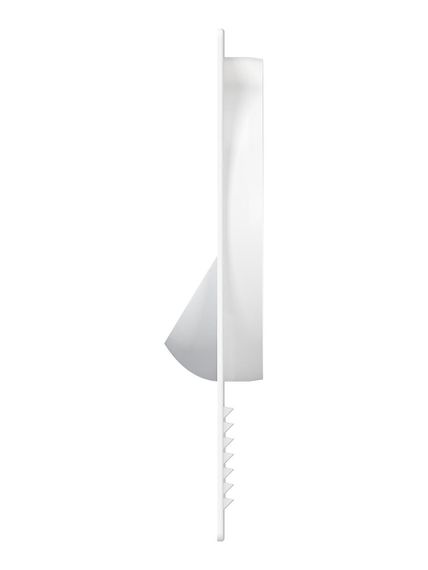 Площадка торцевая ПТПР фланец D150 решетка 180х250 пластик ERA