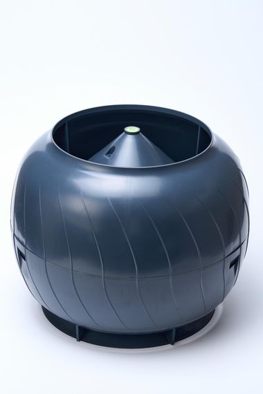 Дефлектор STAT D160 статический пластик Gray graphite ERA