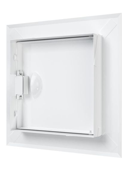 Люк ревизионный ЛТМ фланец 150х150 ручка магнит 210х210 окраш.сталь EVECS