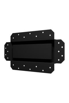 Решетка вентиляционная SGR 250х100 окраш. сталь Matt black ERA