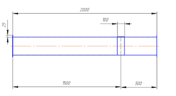 Воздуховод круглый 250 мм 2,0 м полипропилен
