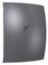 Вентилятор накладной BREEZE D125 обратный клапан Dark gray metal DICITI