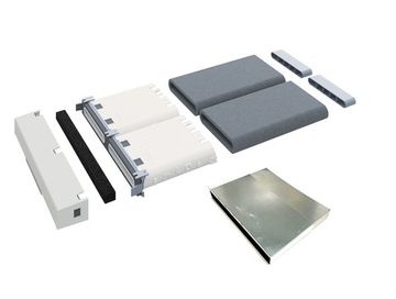 Подоконный приточный клапан Norvind City для навесных фасадов